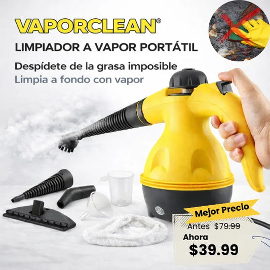 VAPORCLEAN® LIMPIADOR A VAPOR PORTATIL