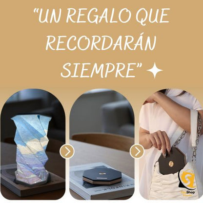 LUX ORIGAMI Lámpara plegable decoración única y artística