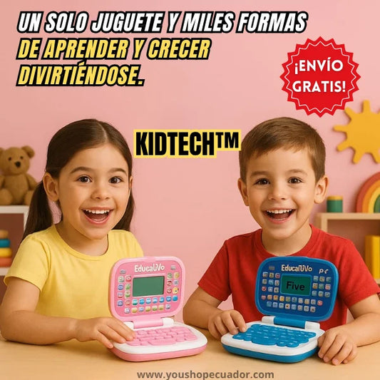 KIDTECH™ Aprende jugando y desarrolla su inteligencia desde pequeño.